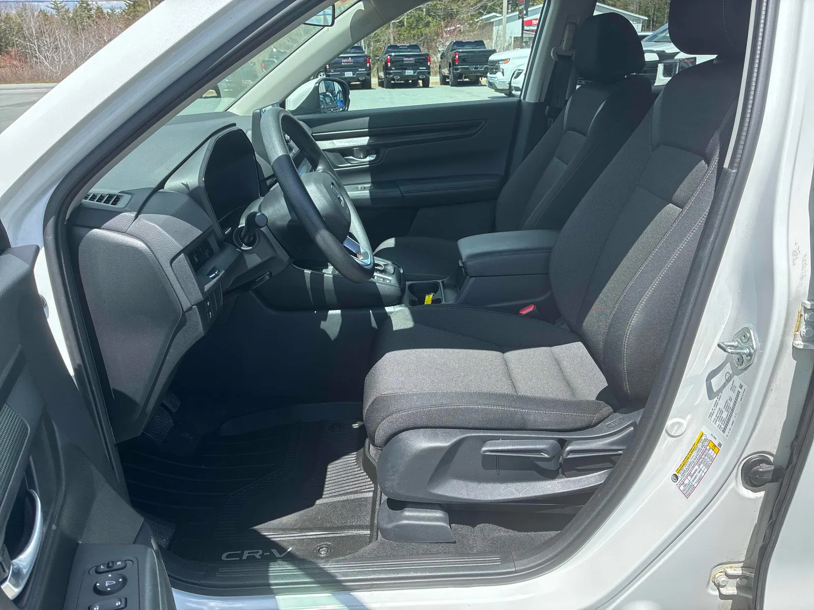 Interior driver side