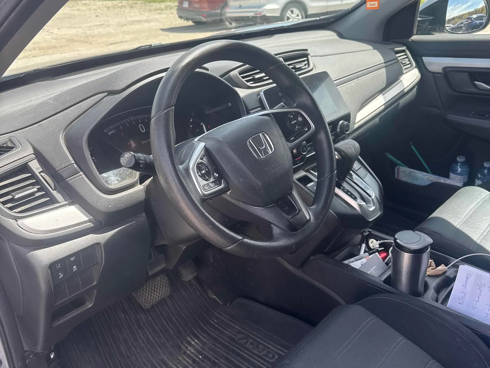 Interior driver side