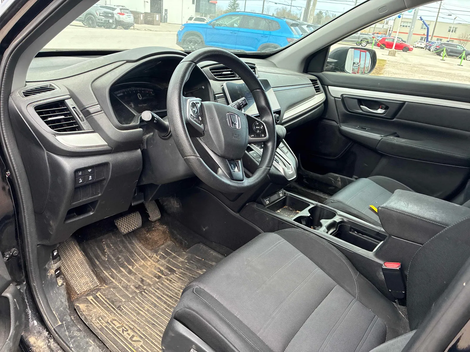 Interior driver side
