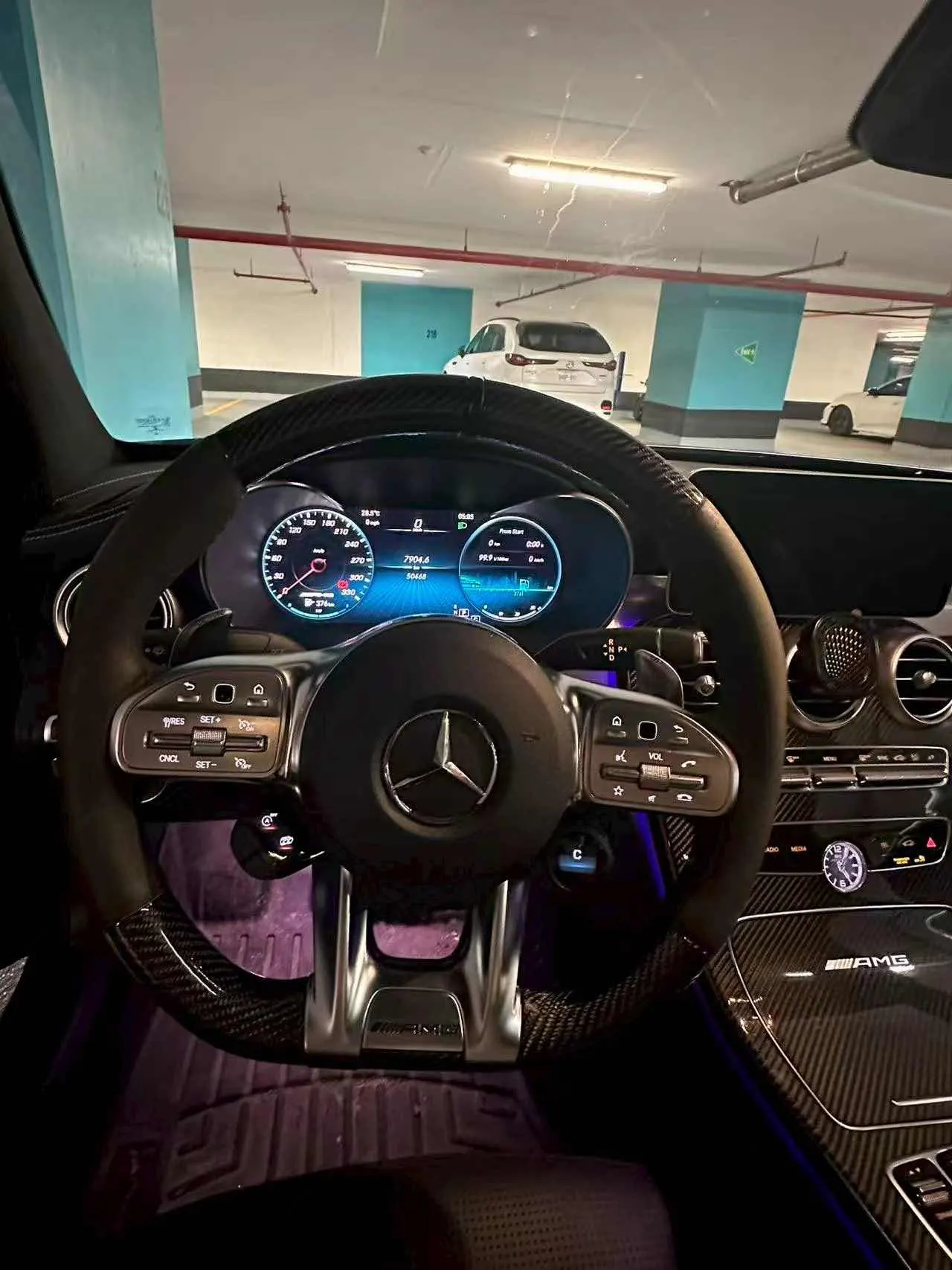 Interior driver side