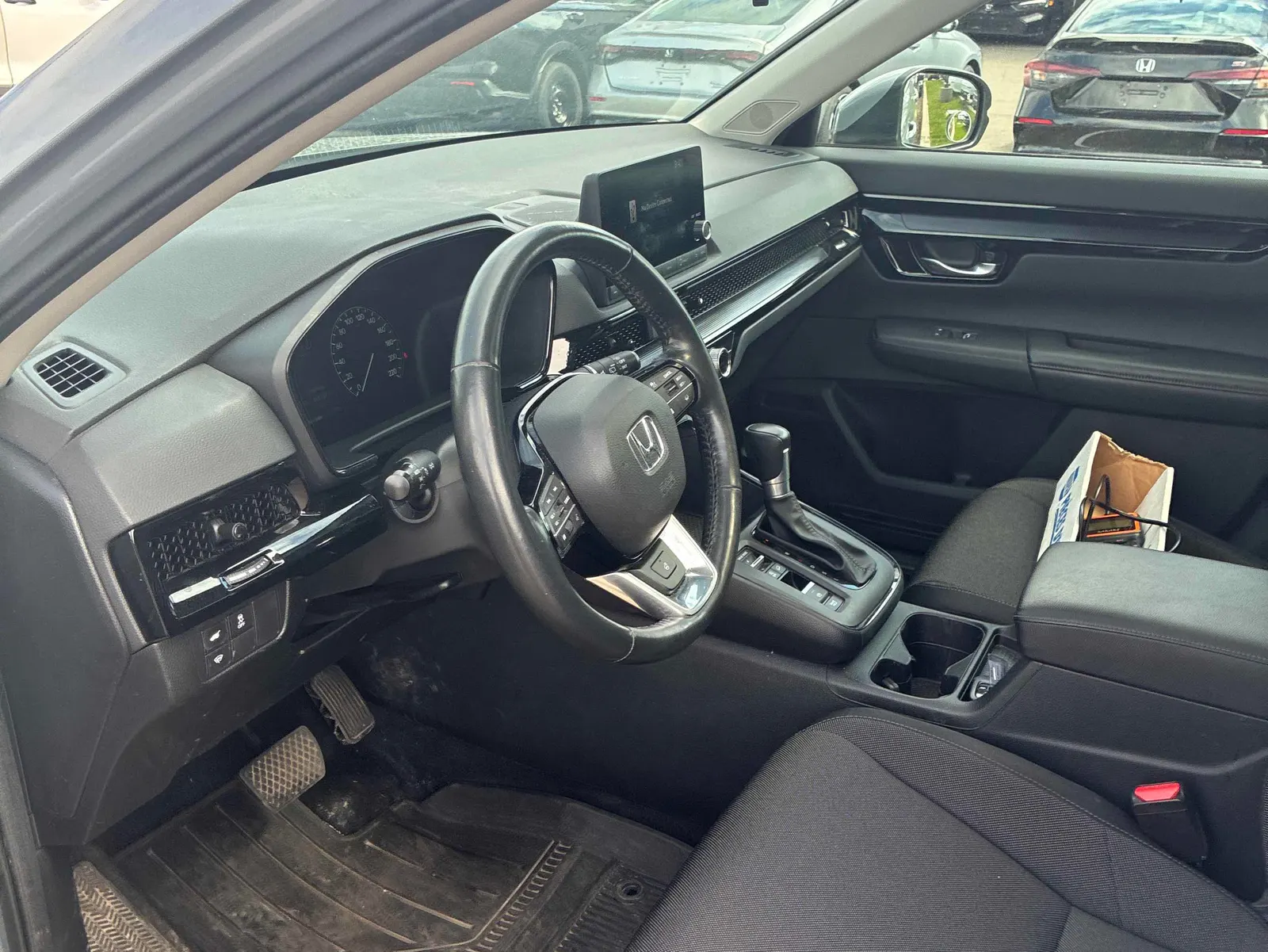 Interior driver side
