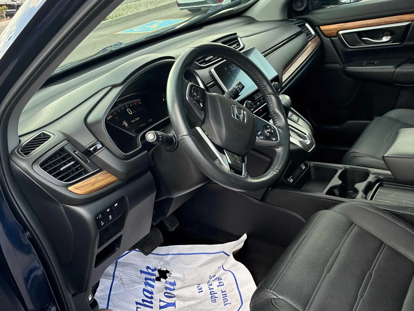 Interior driver side