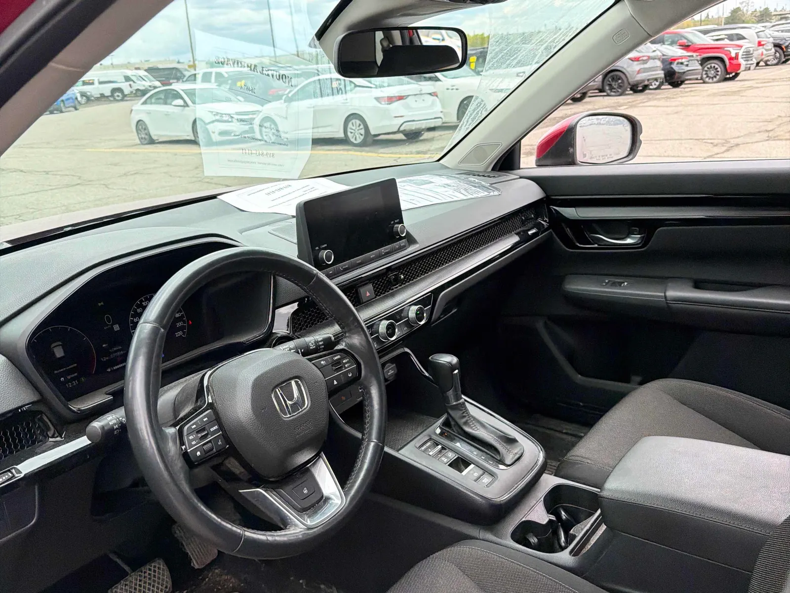 Interior driver side