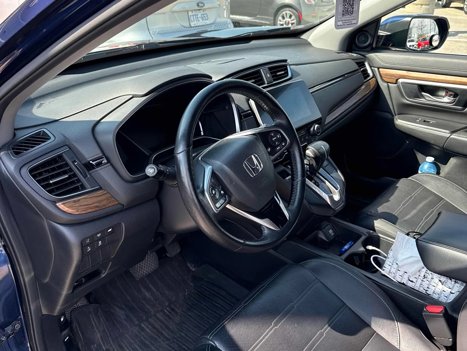 Interior driver side