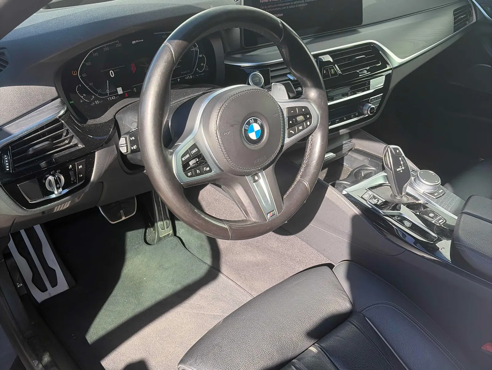 Interior driver side