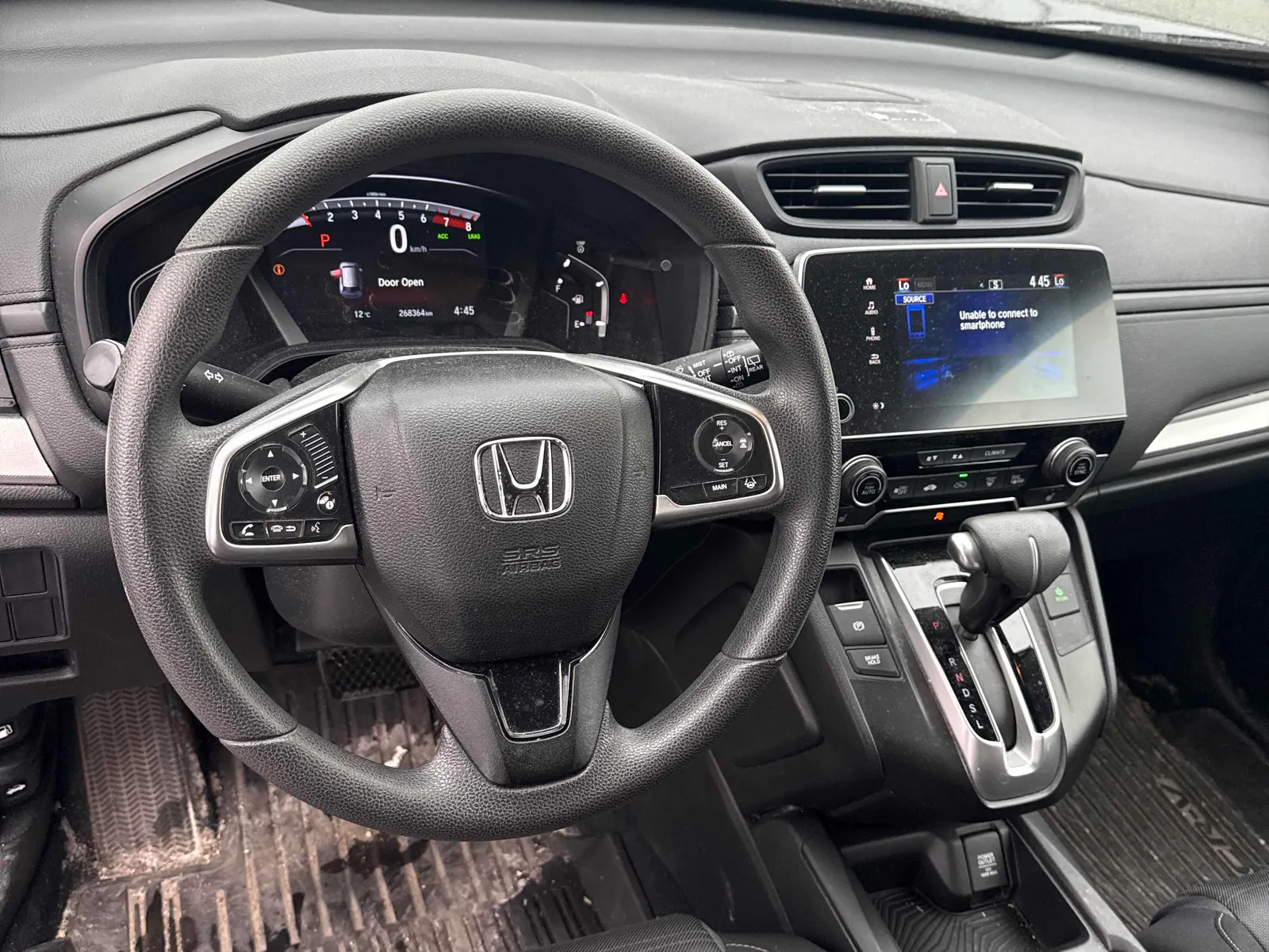 Interior driver side