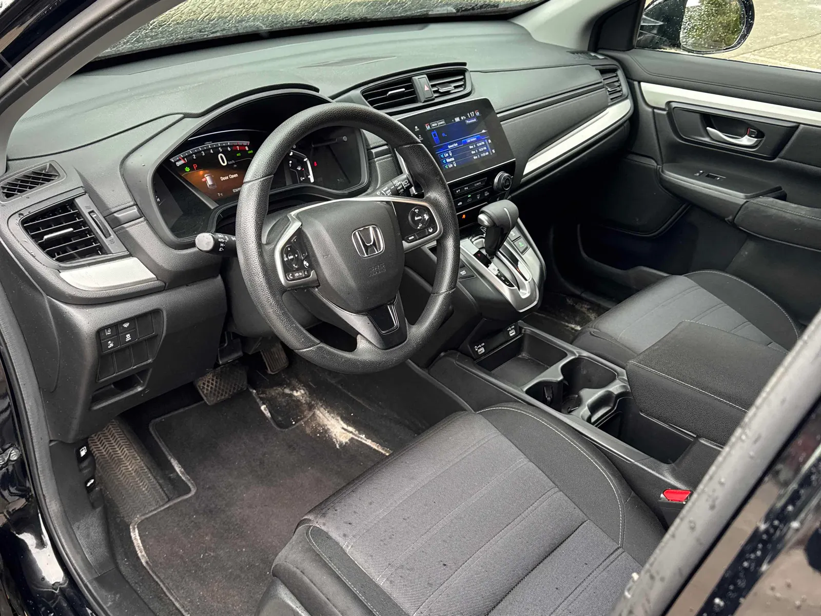 Interior driver side