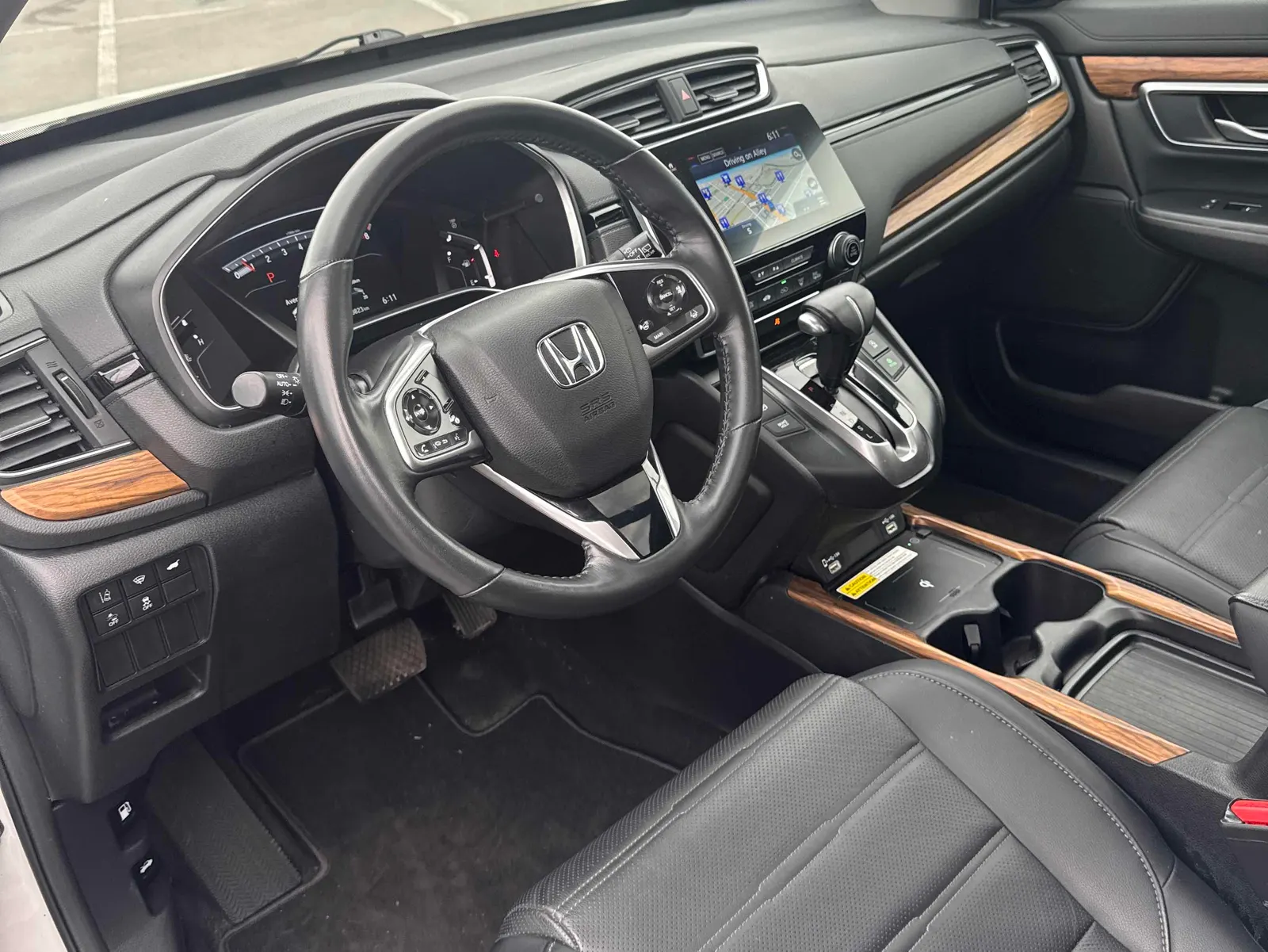 Interior driver side