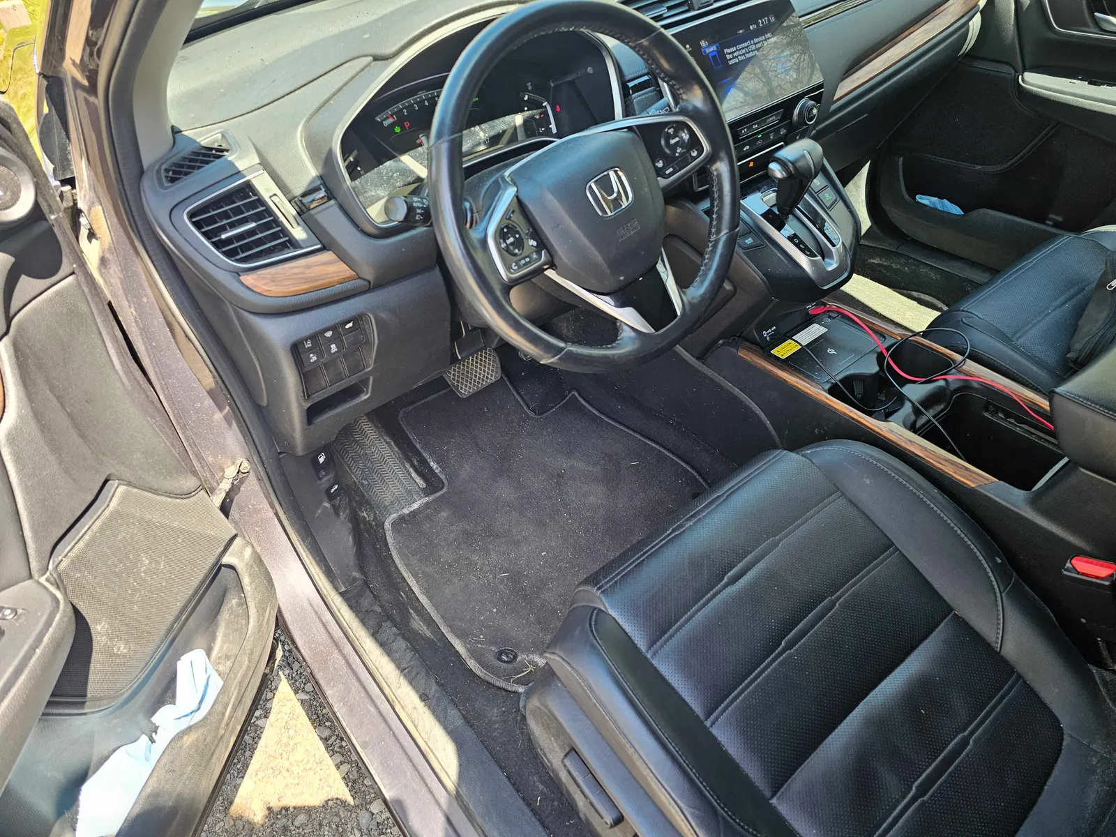 Interior driver side