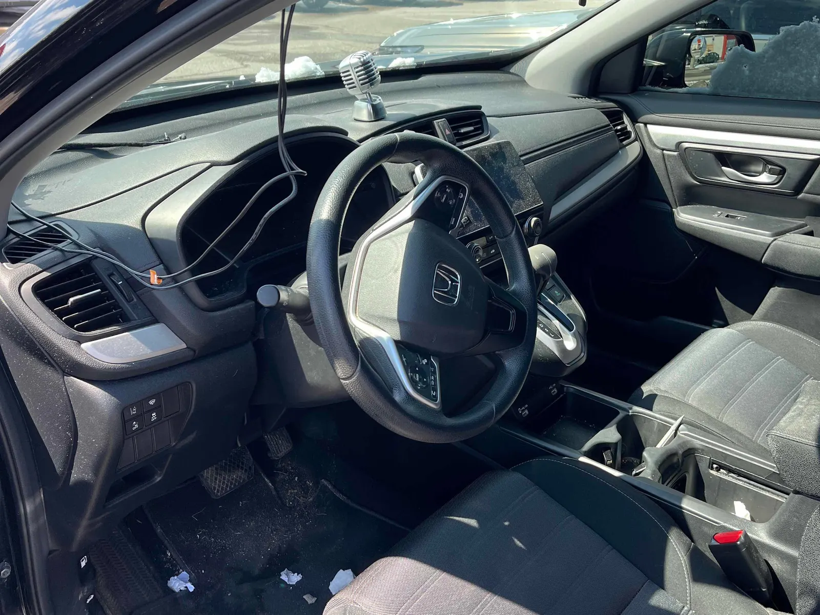 Interior driver side