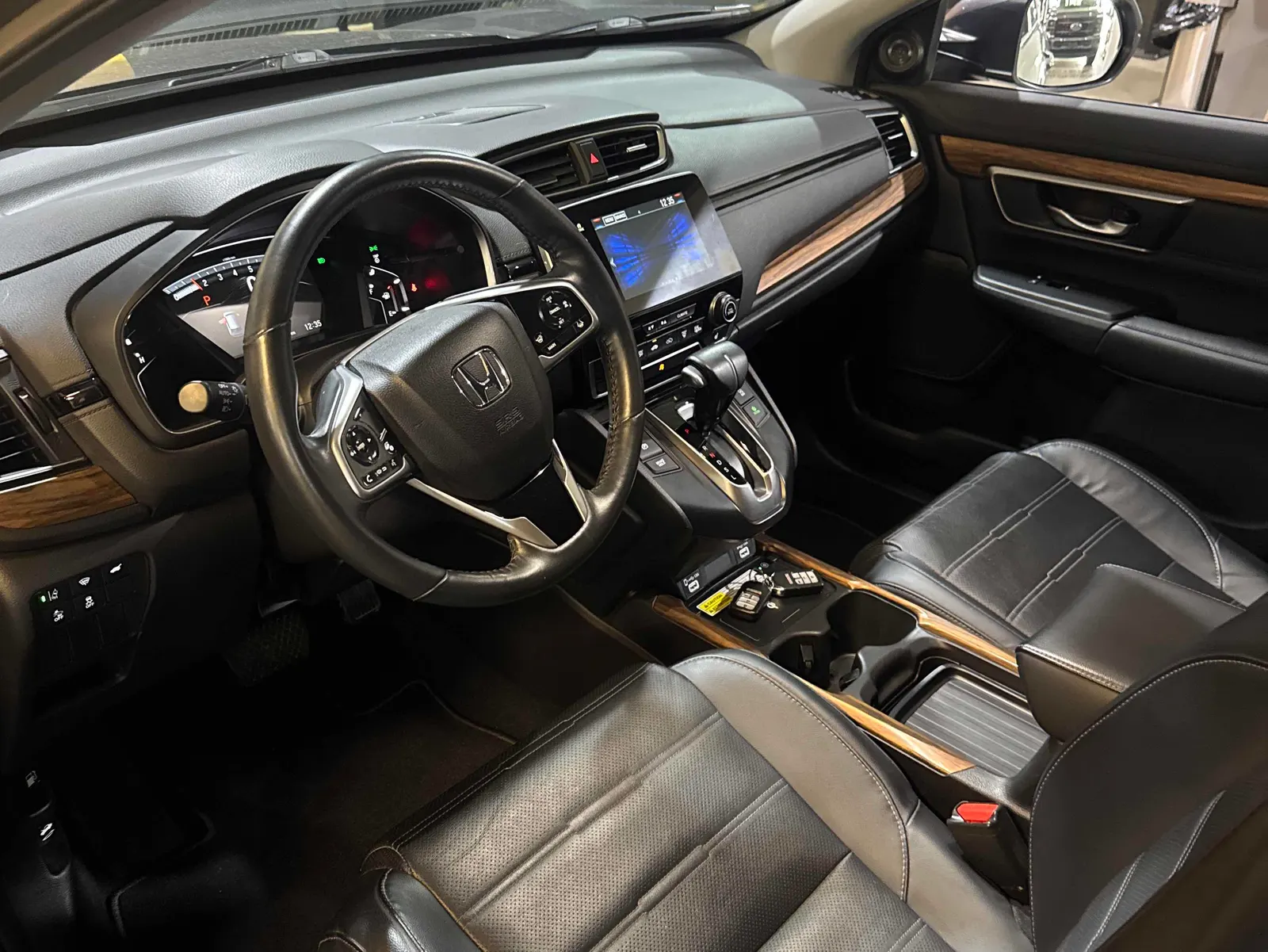 Interior driver side