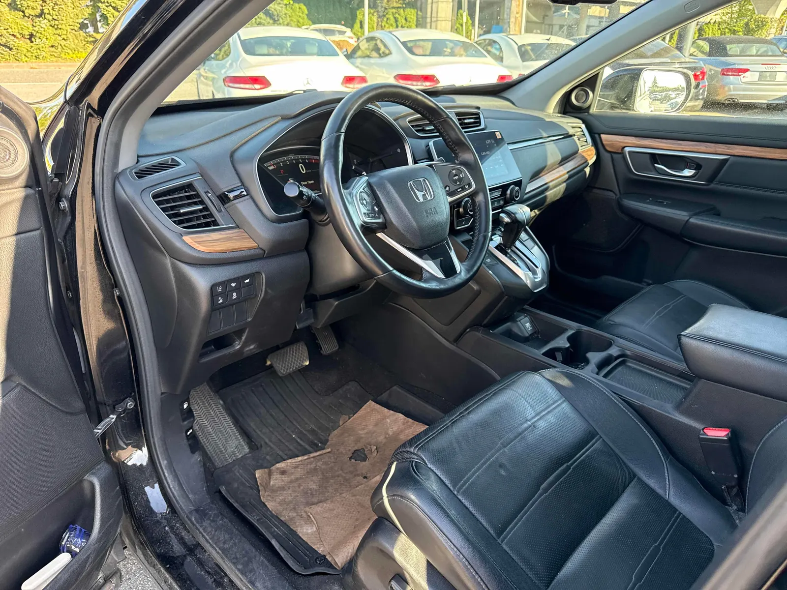 Interior driver side
