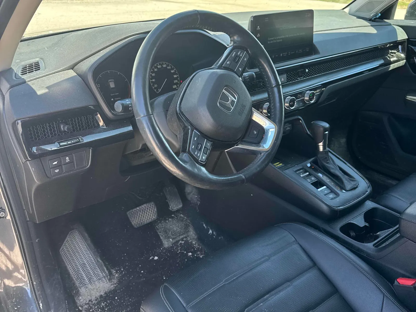 Interior driver side