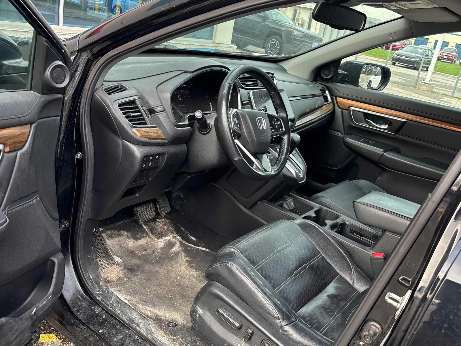 Interior driver side
