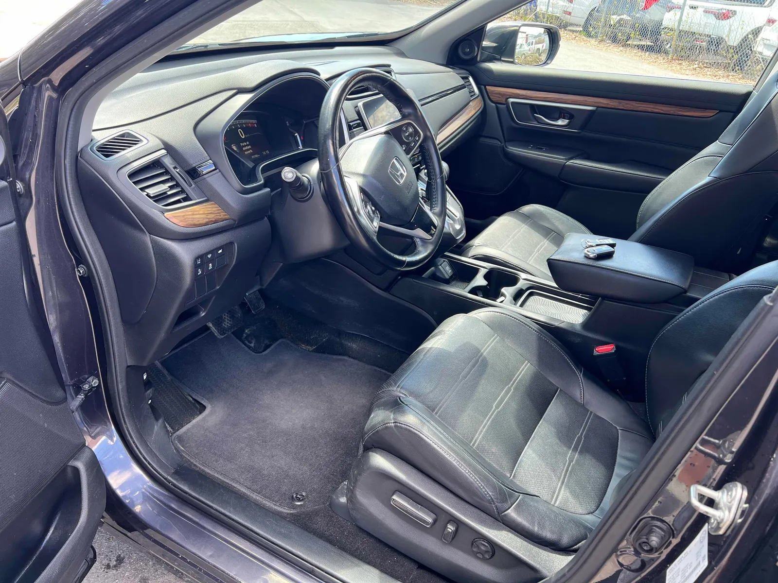 Interior driver side