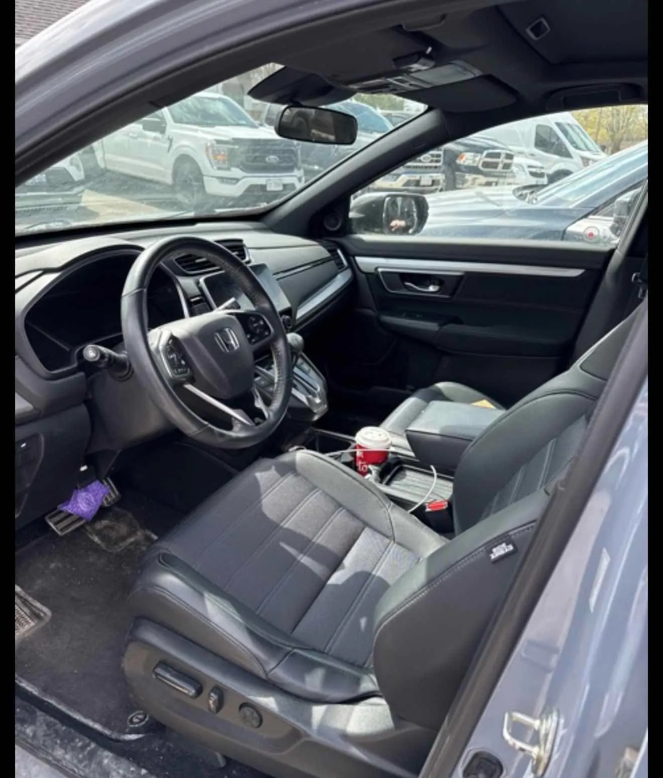 Interior driver side