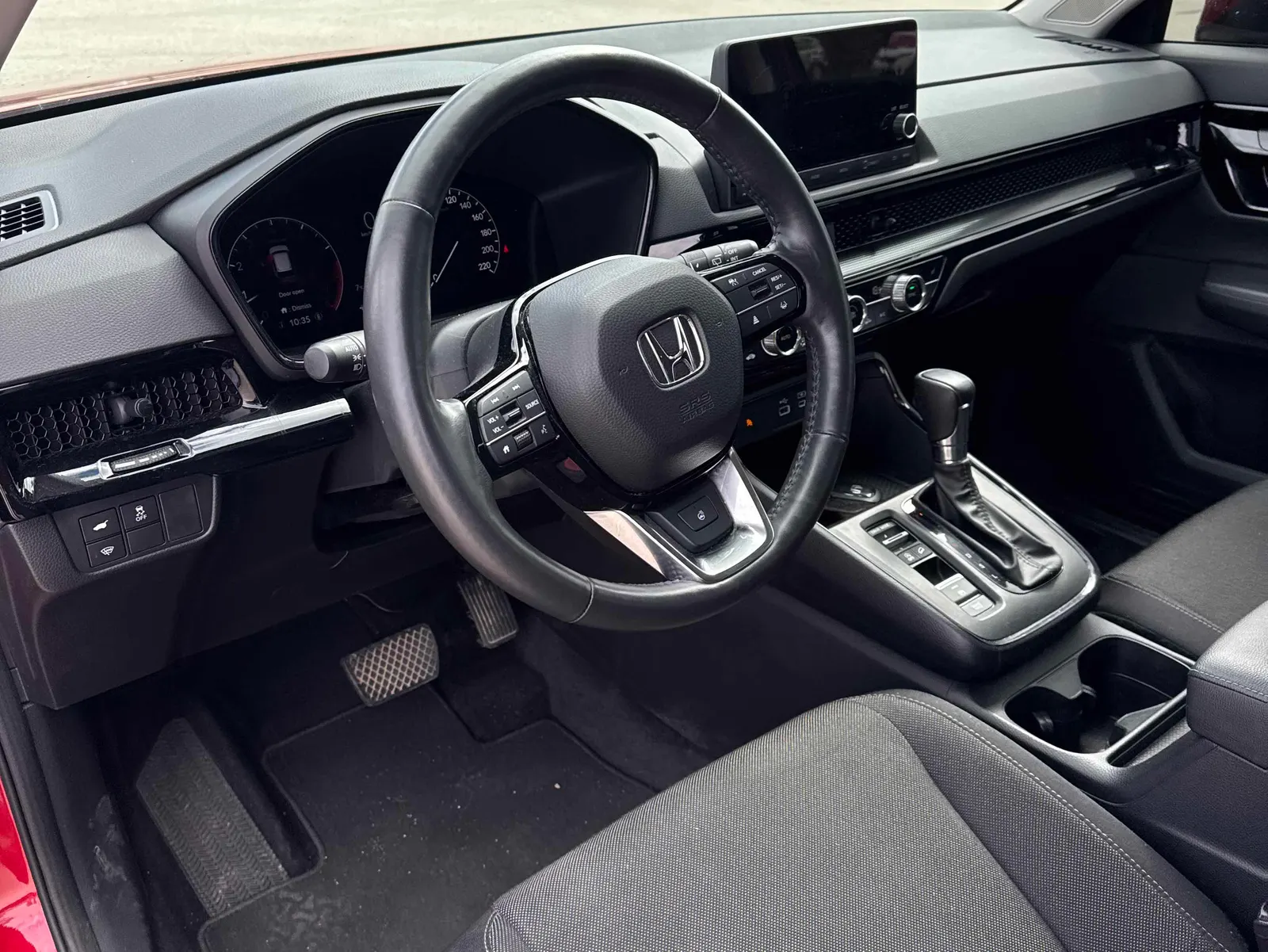 Interior driver side