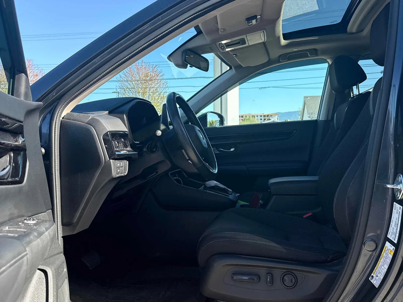 Interior driver side
