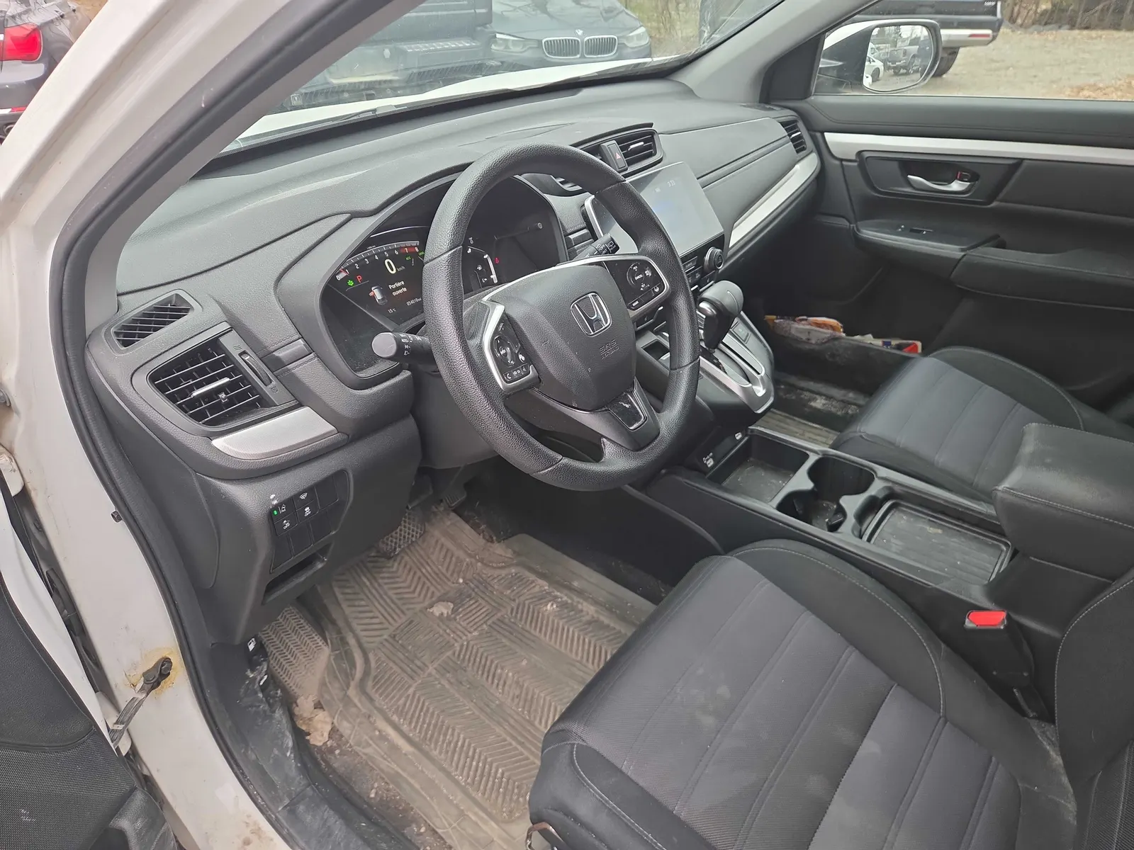 Interior driver side