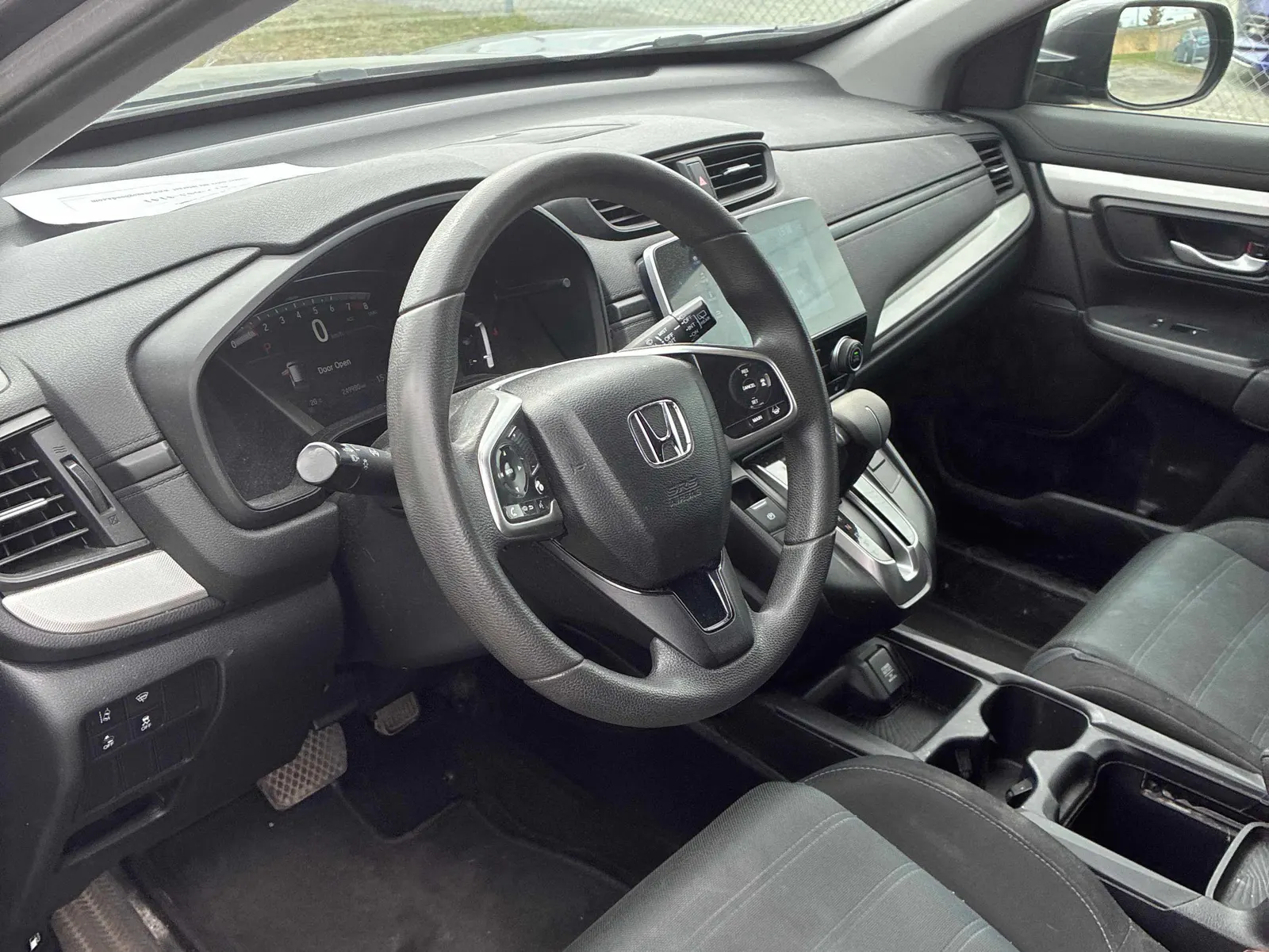 Interior driver side
