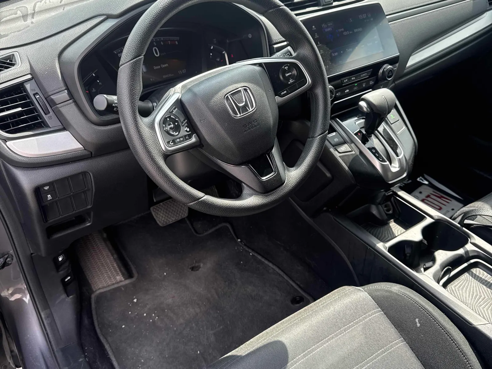 Interior driver side