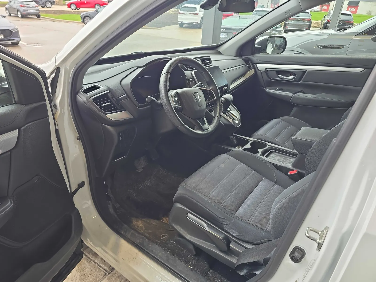 Interior driver side