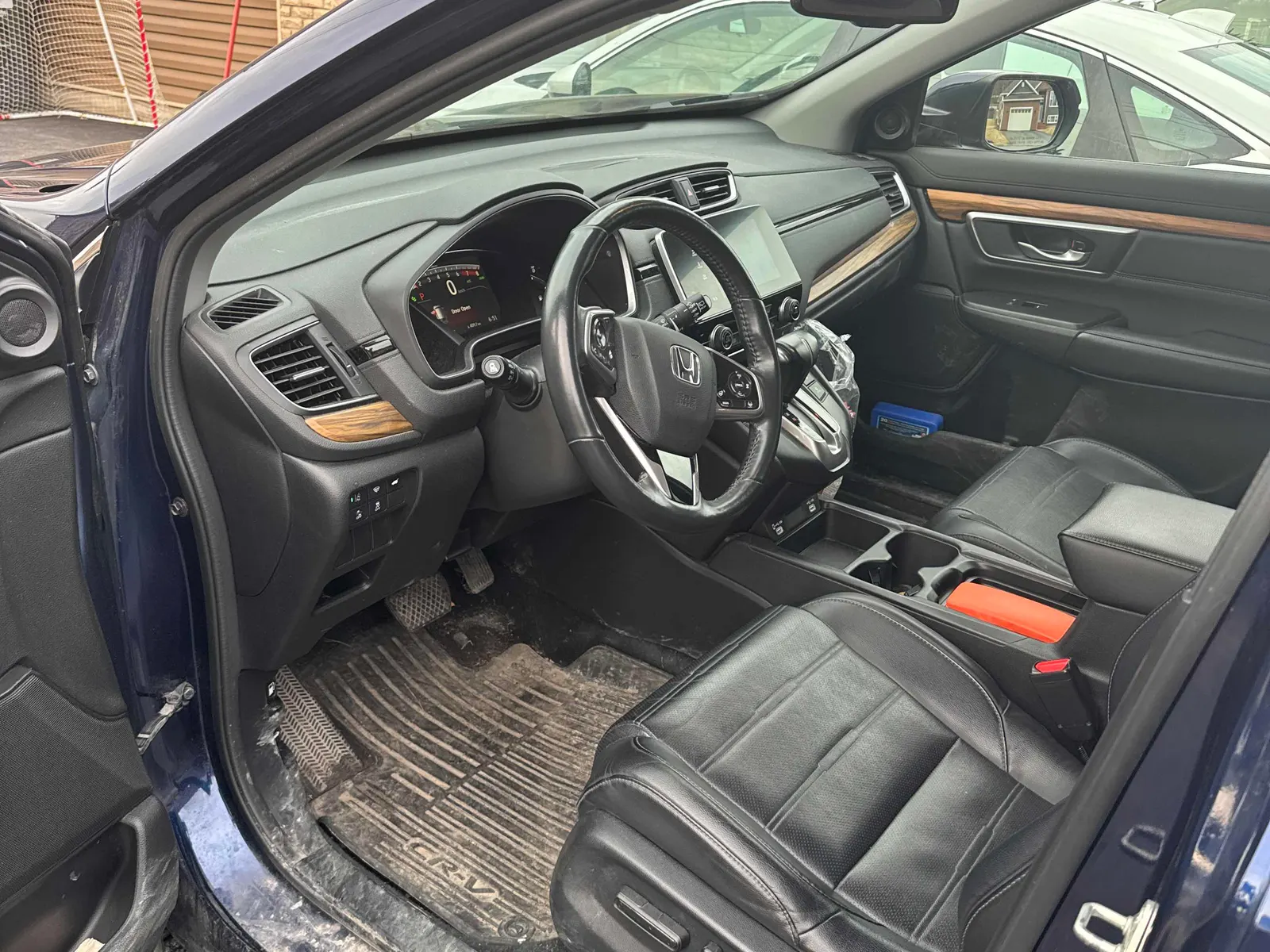 Interior driver side