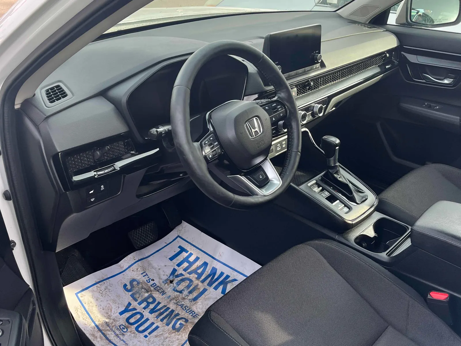 Interior driver side