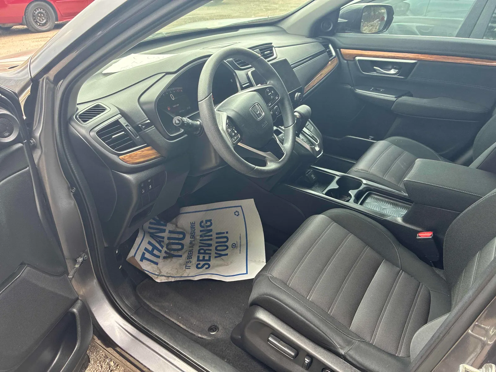 Interior driver side