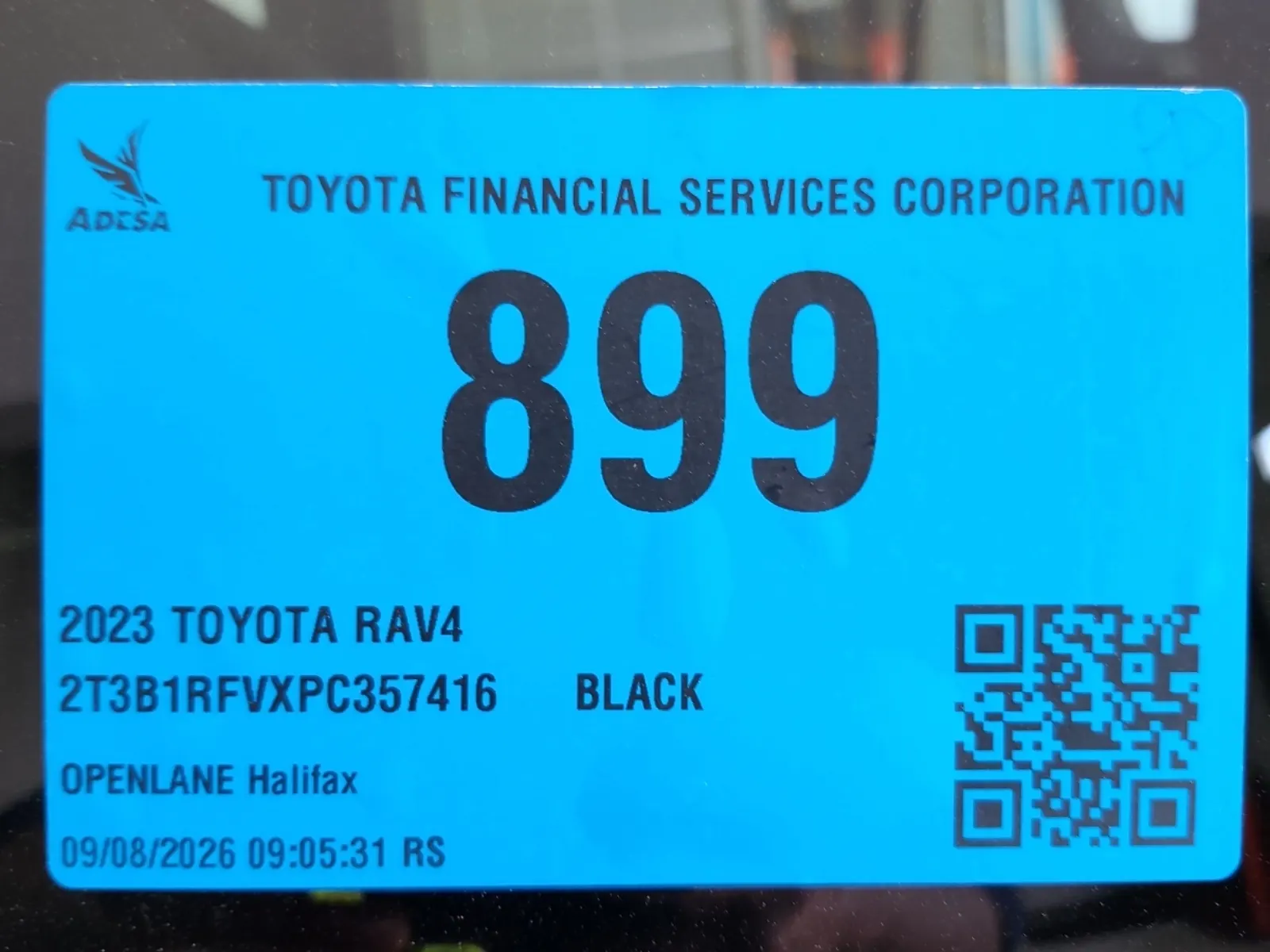 Inventory Label Photo