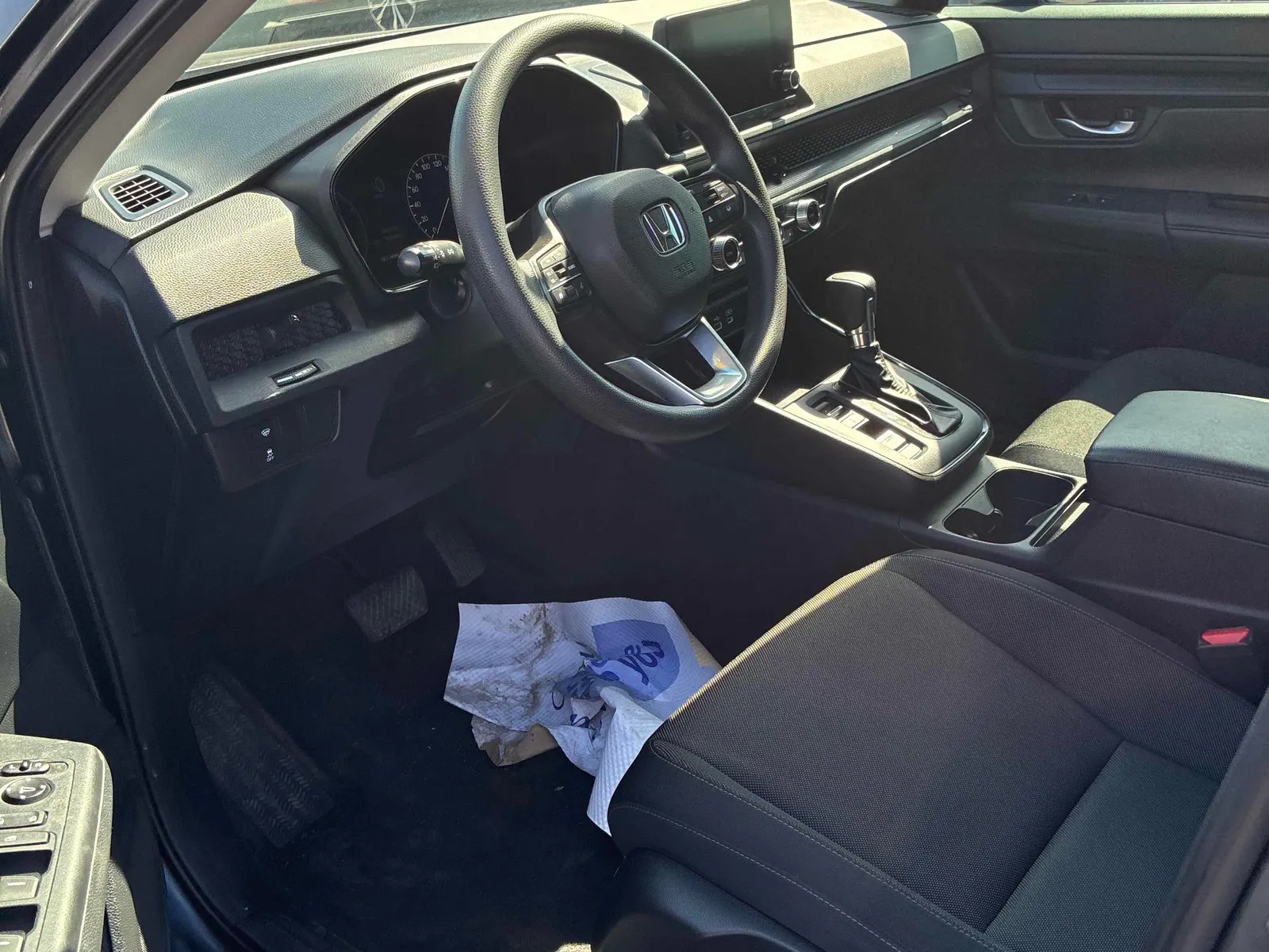 Interior driver side