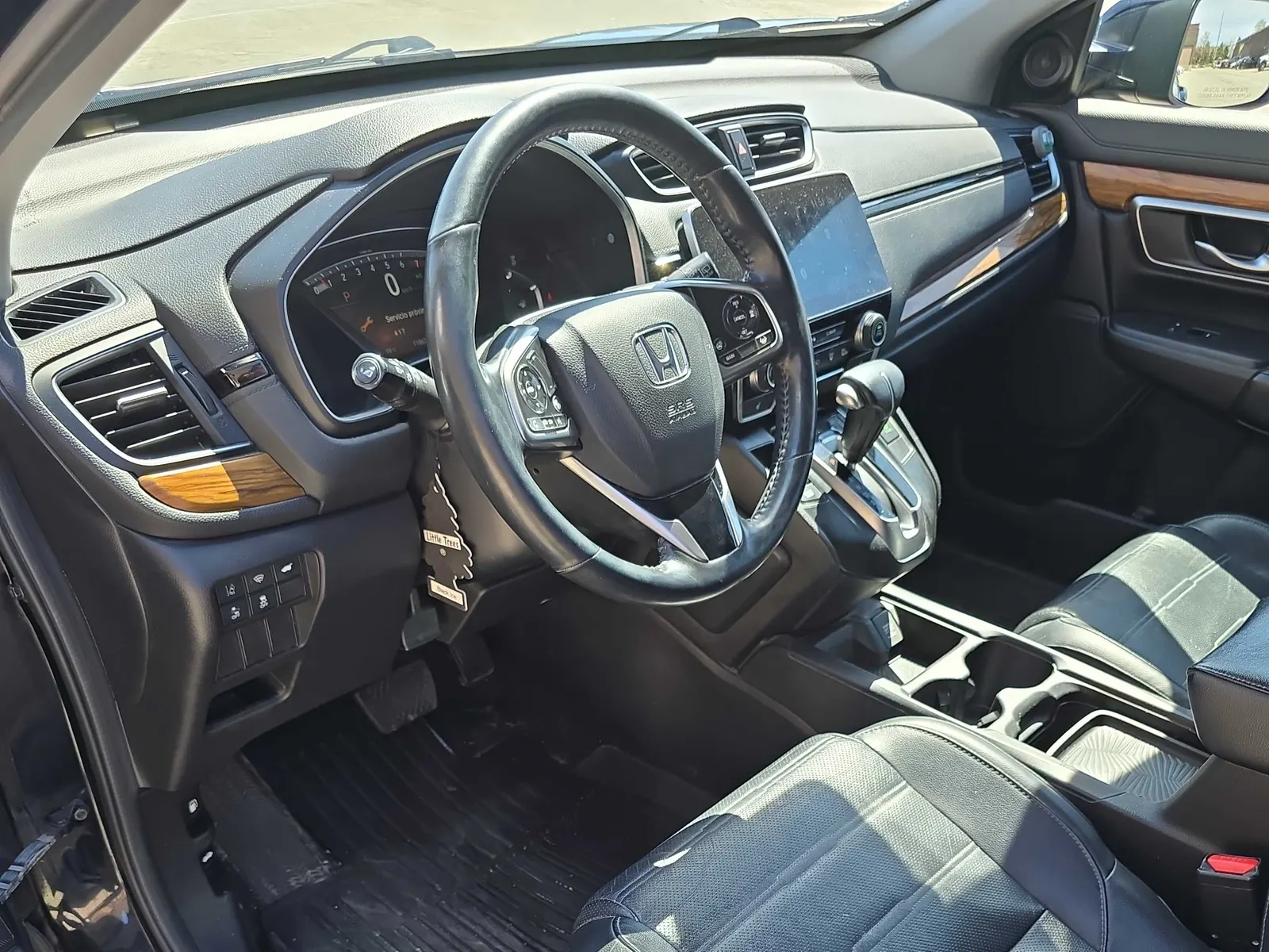 Interior driver side