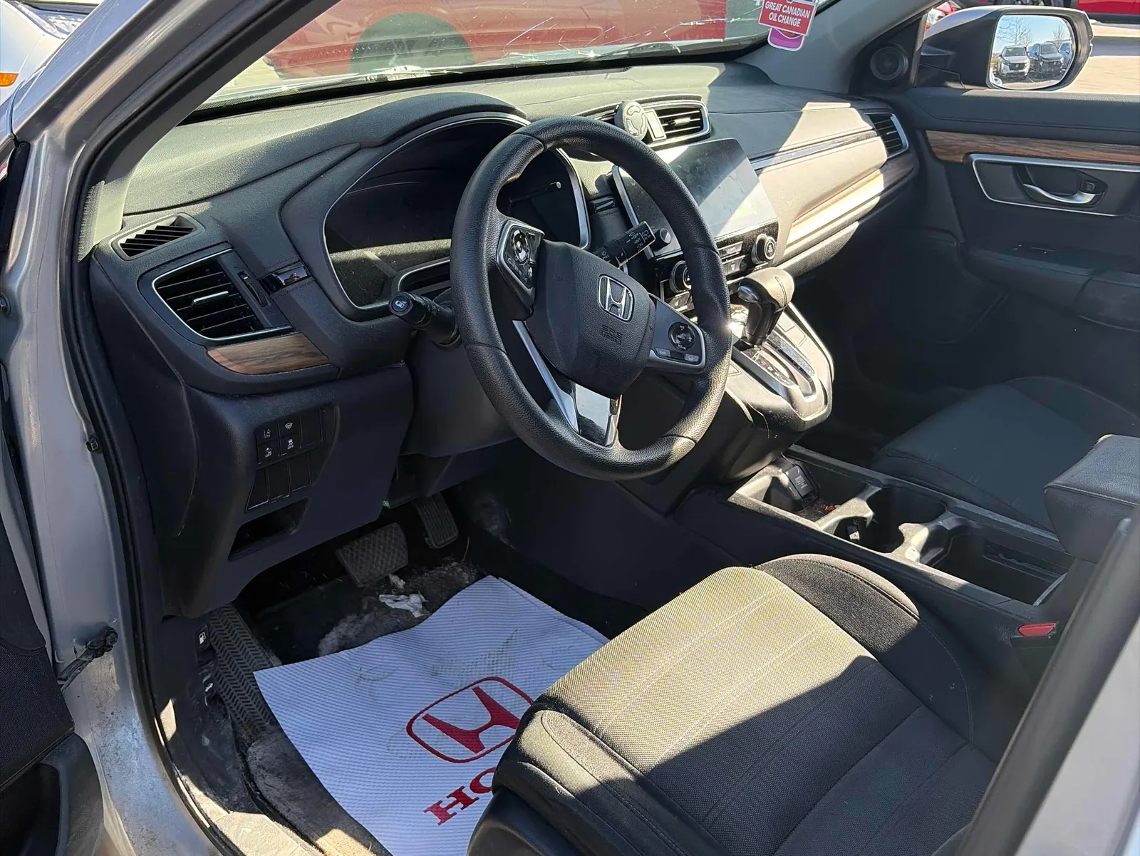 Interior driver side