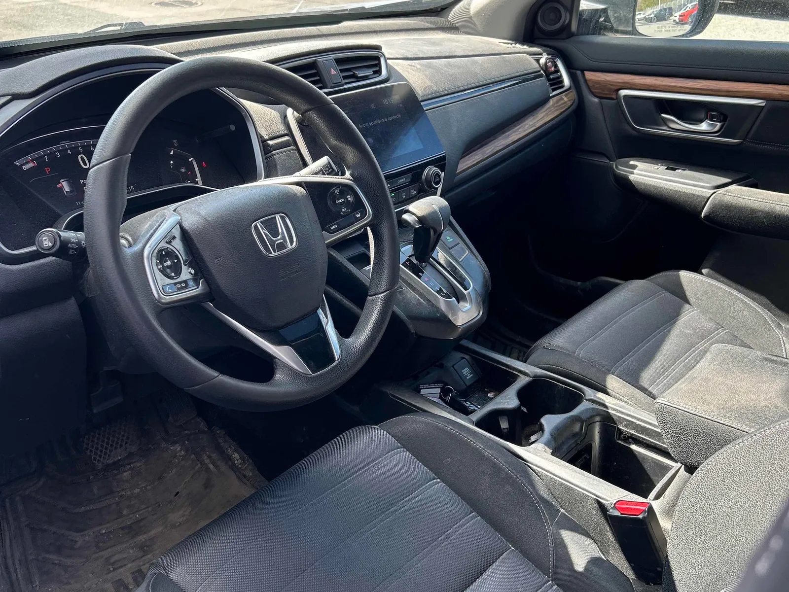 Interior driver side