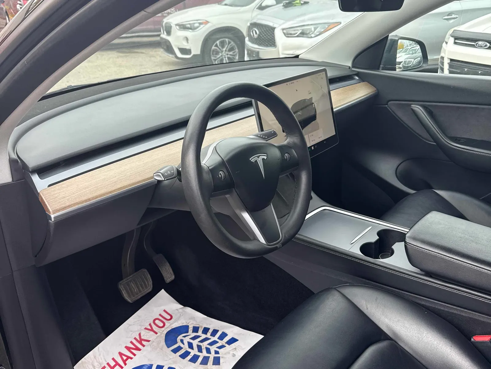 Interior driver side
