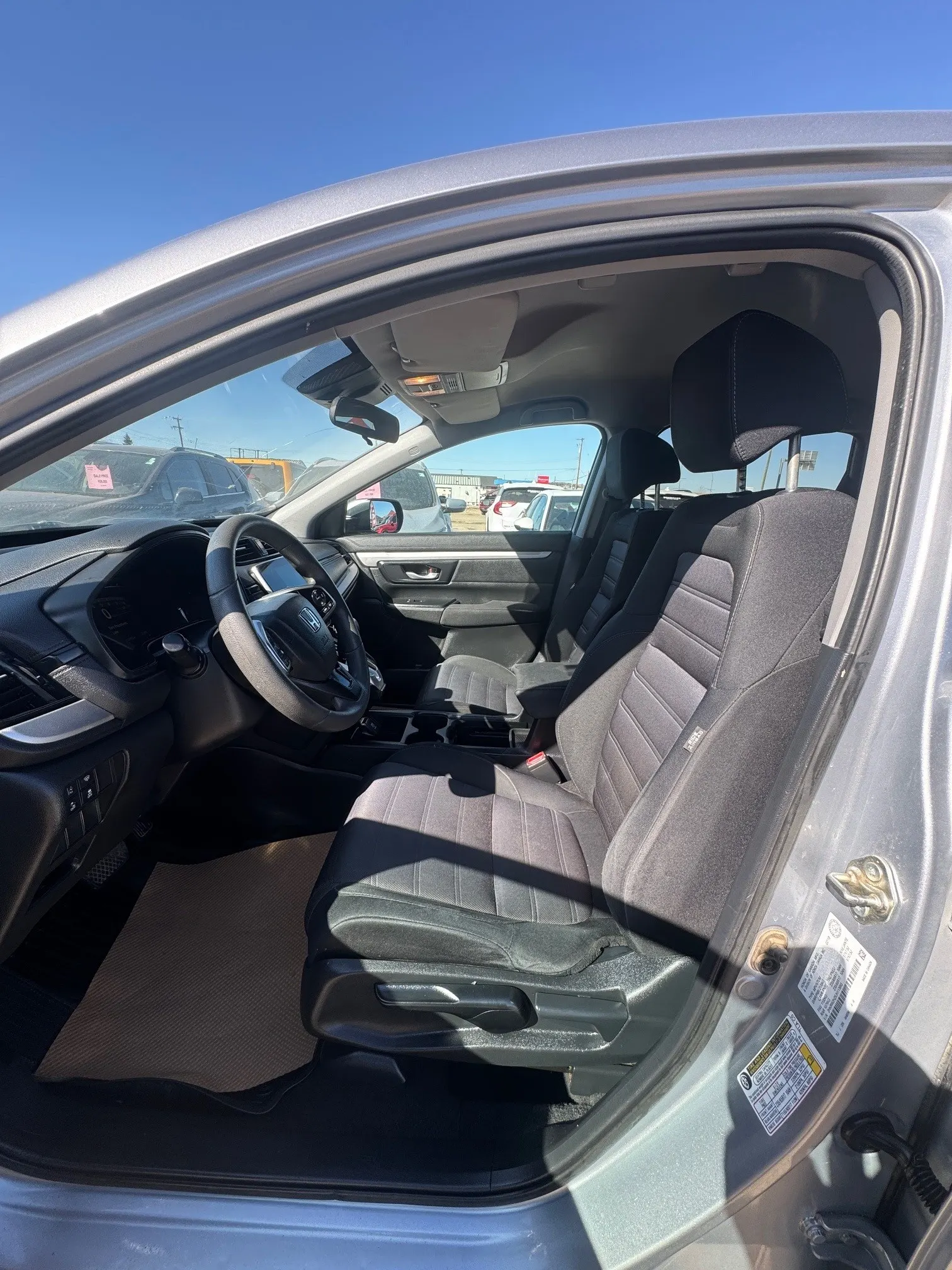 Interior driver side
