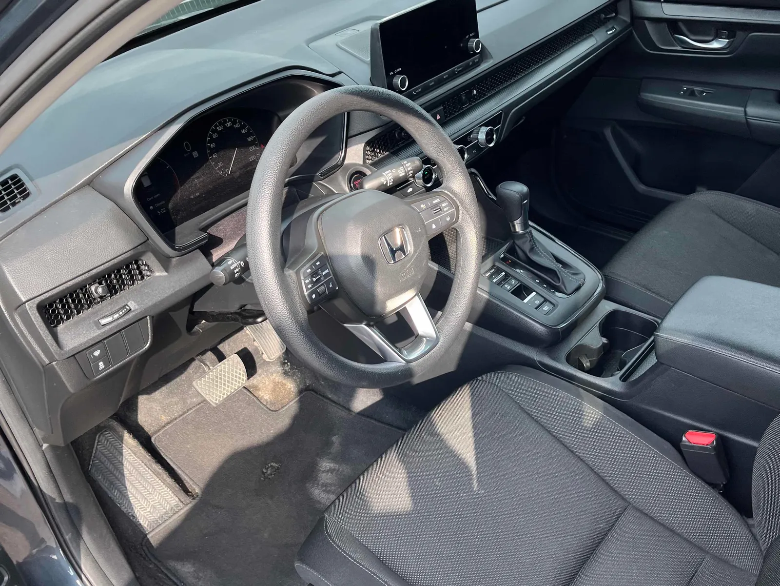Interior driver side