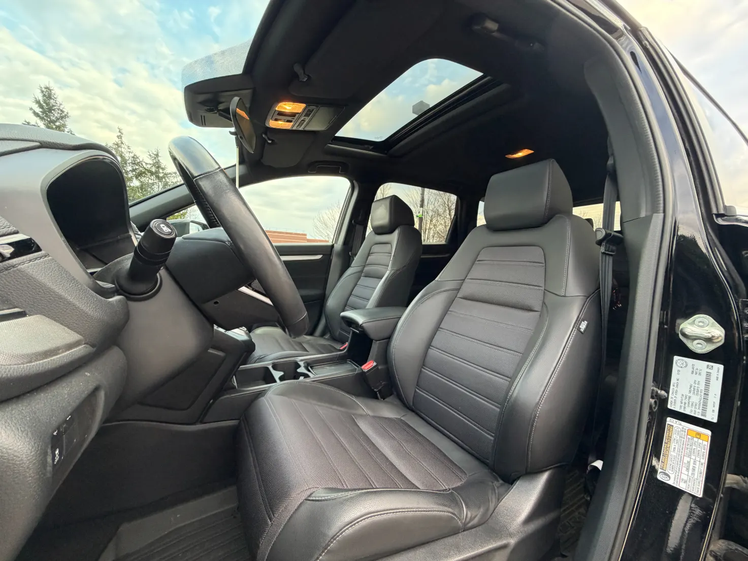 Interior driver side
