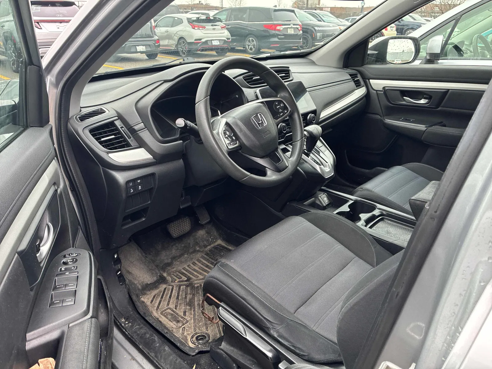 Interior driver side