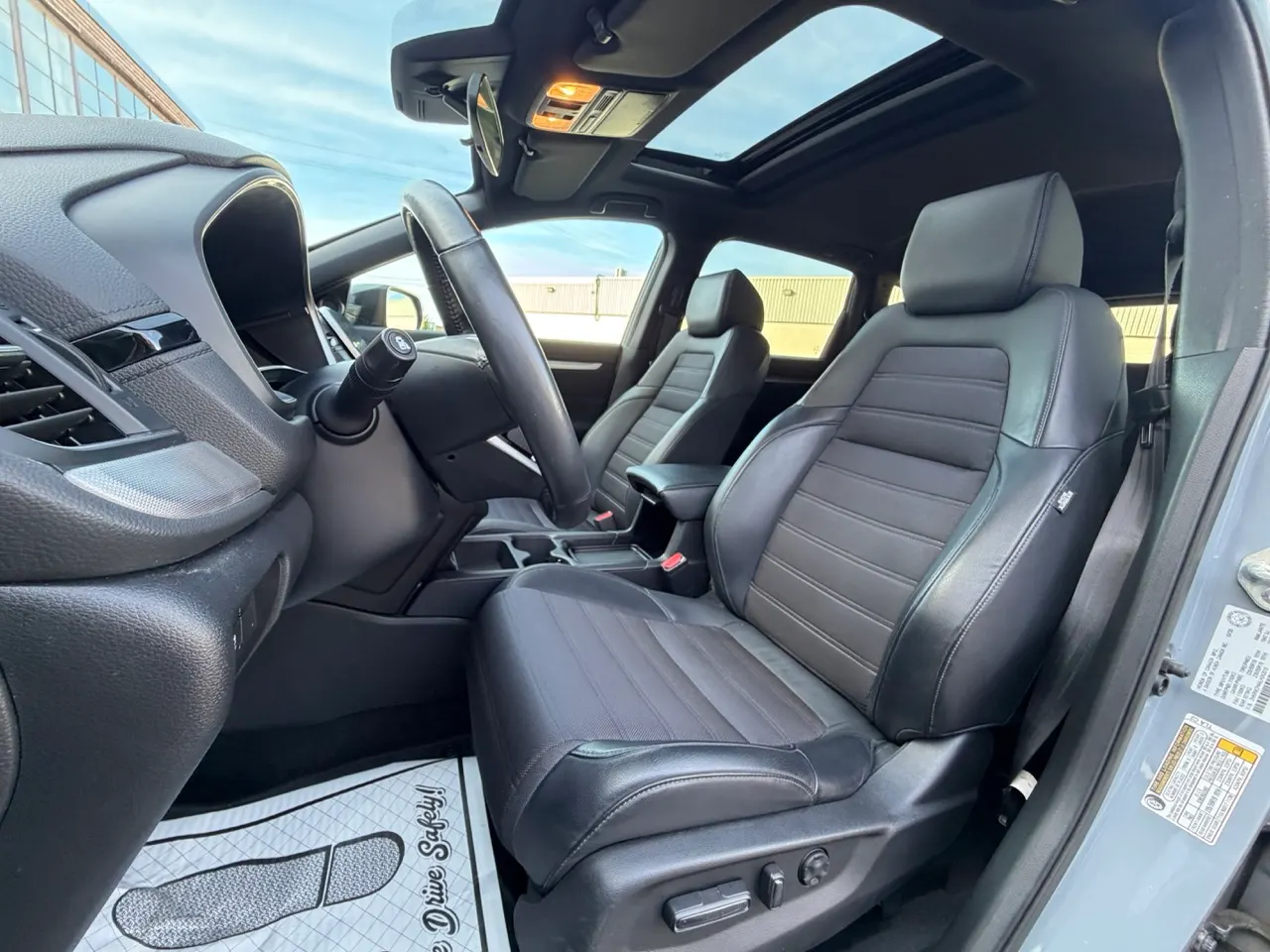 Interior driver side