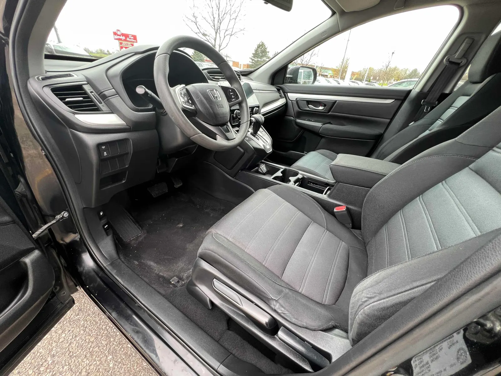 Interior driver side