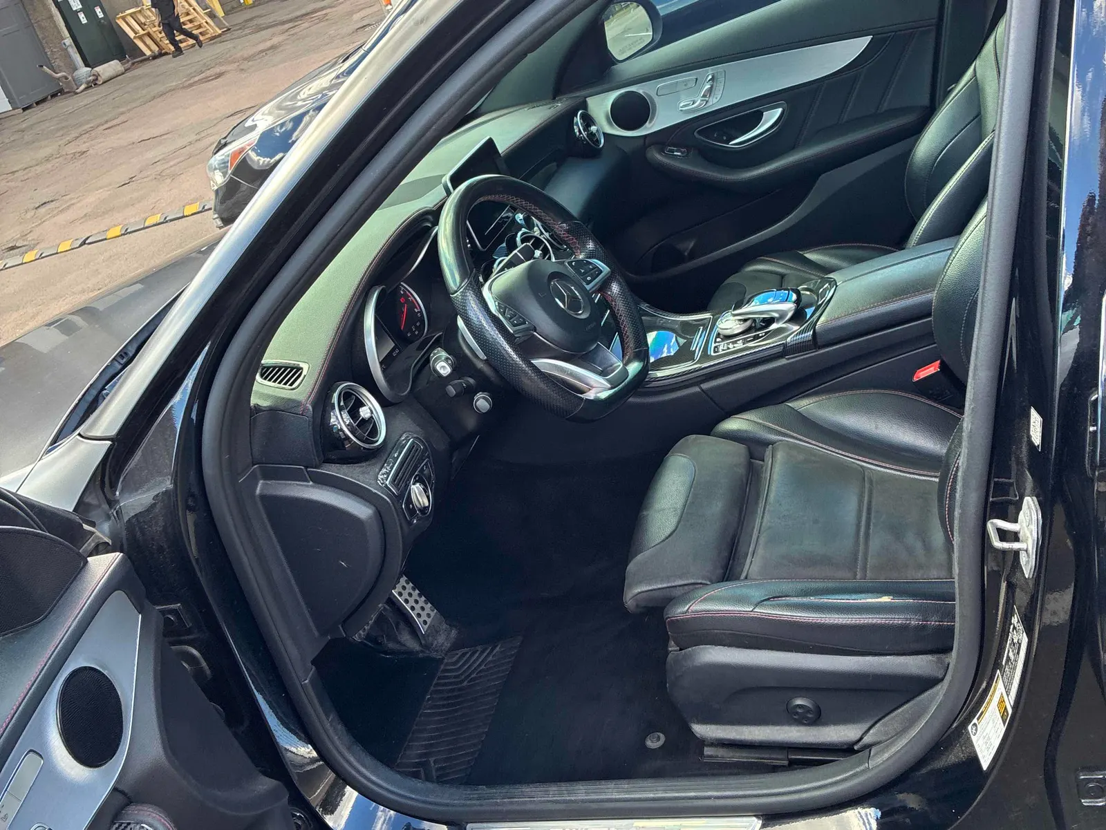Interior driver side