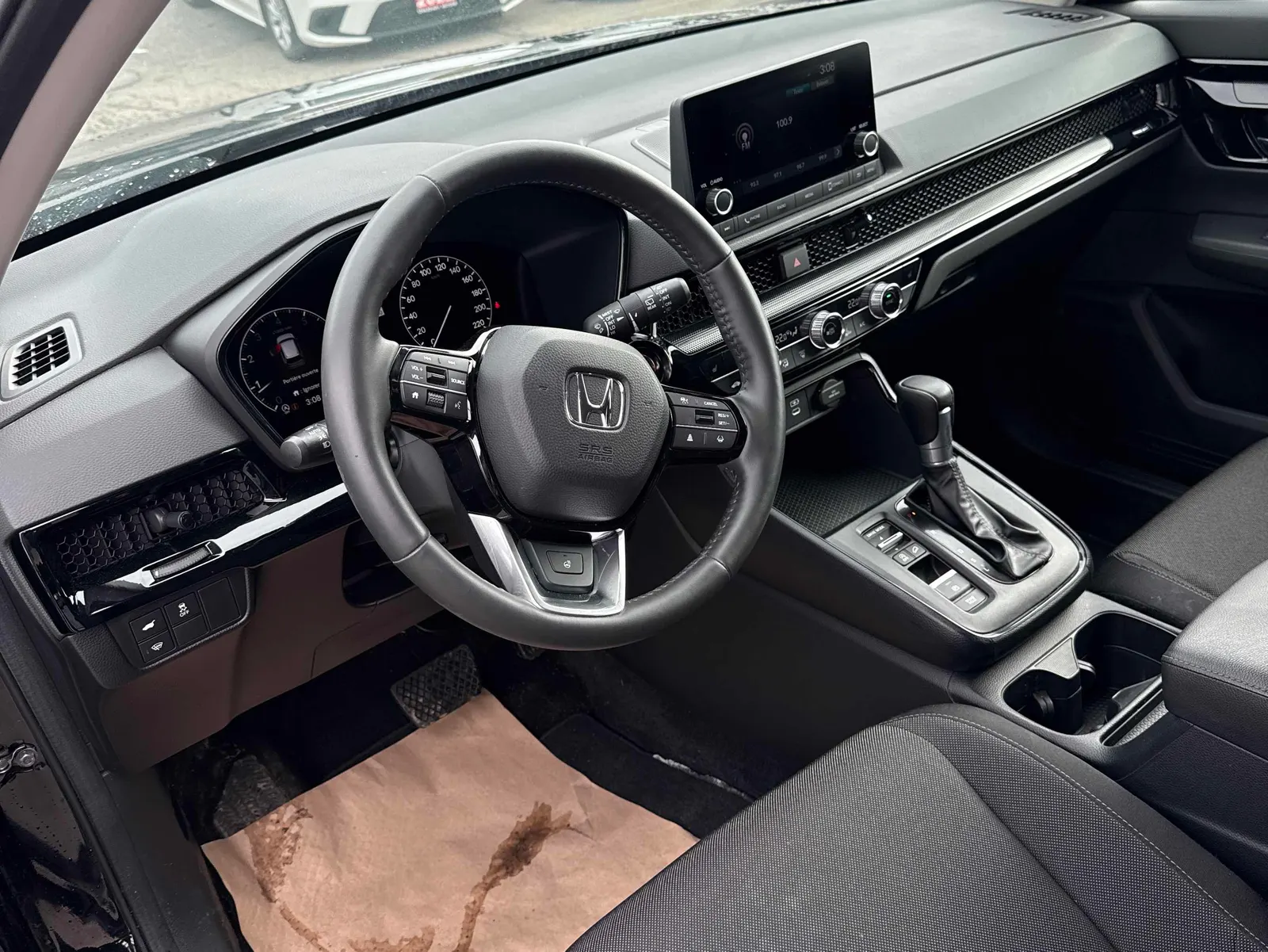 Interior driver side