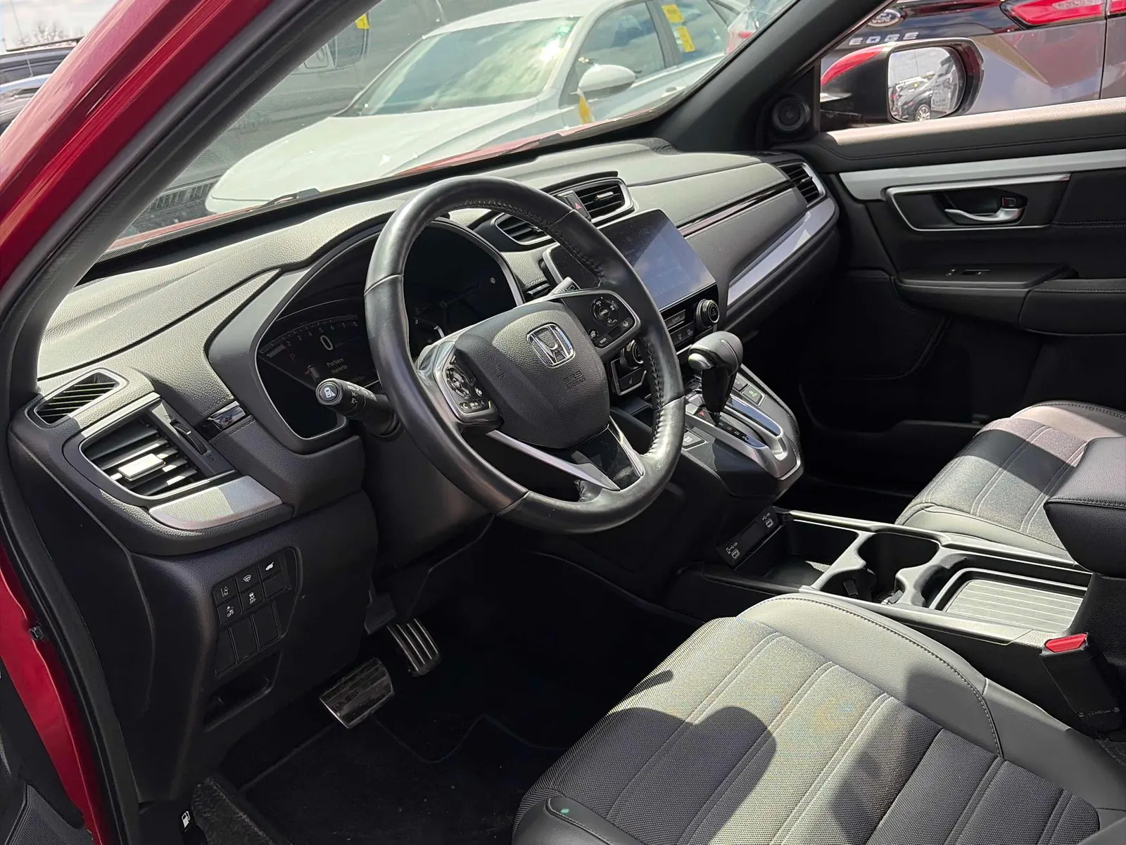 Interior driver side