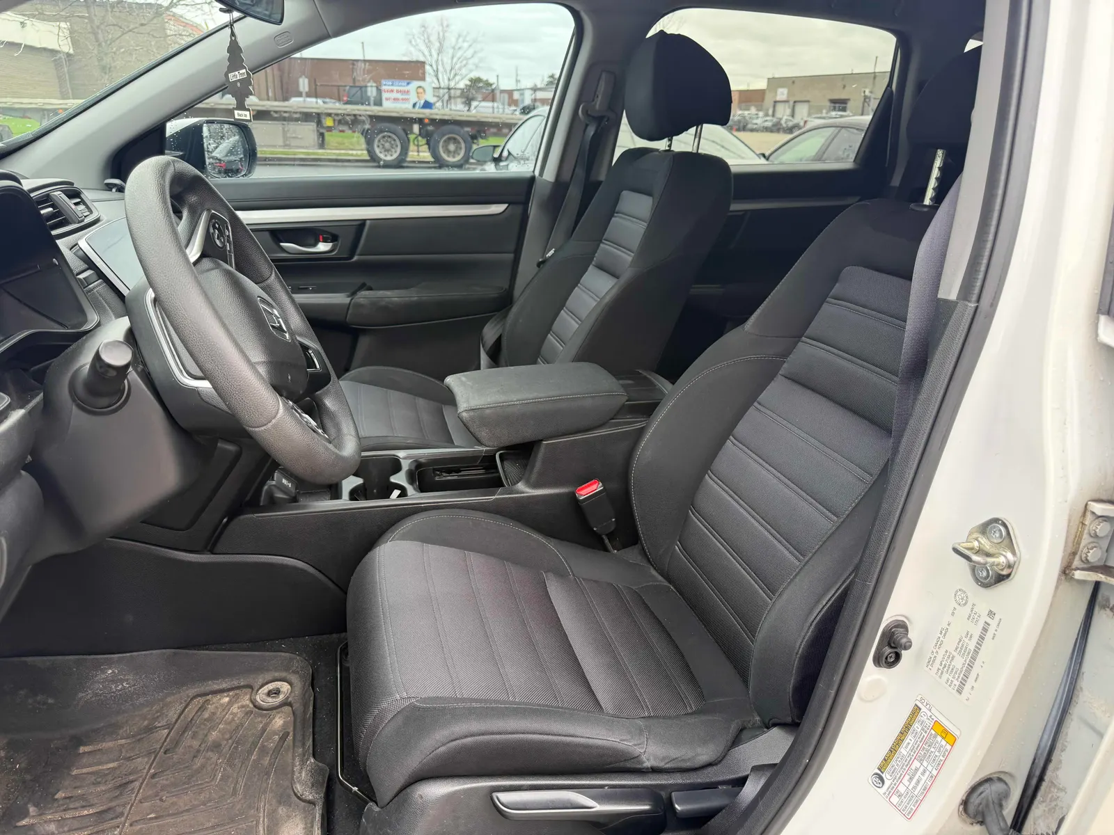 Interior driver side