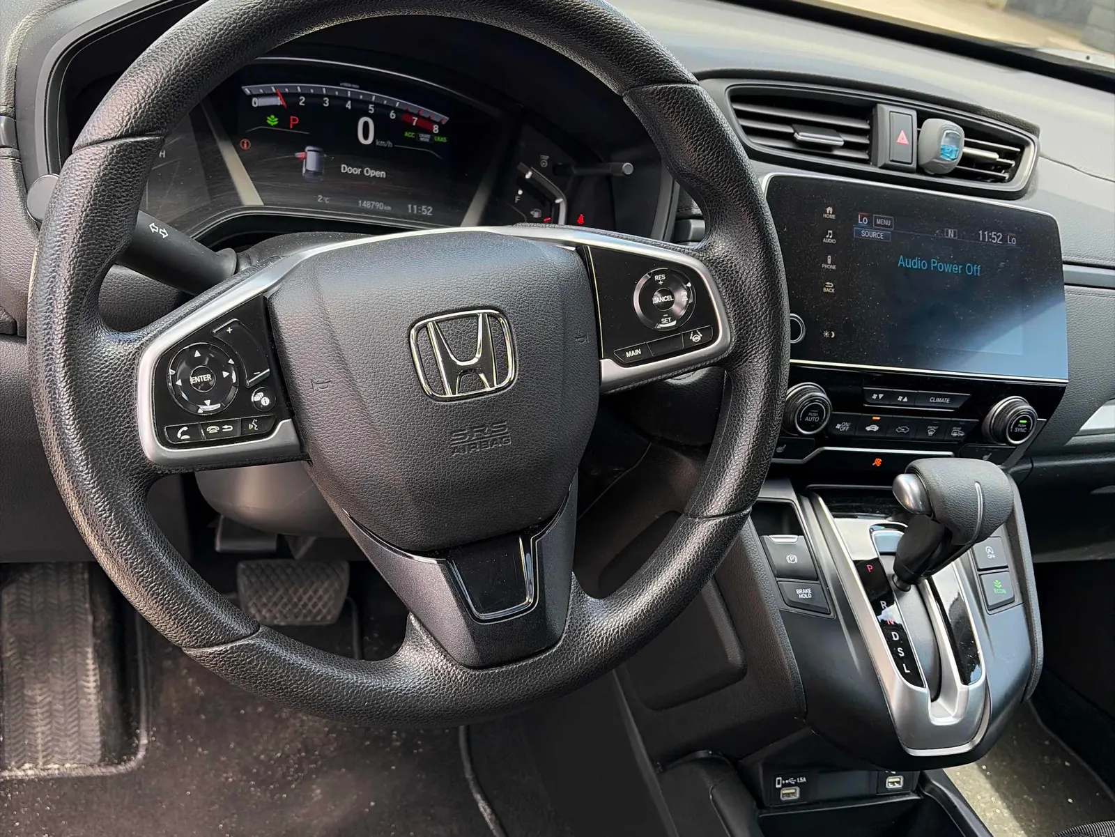 Interior driver side