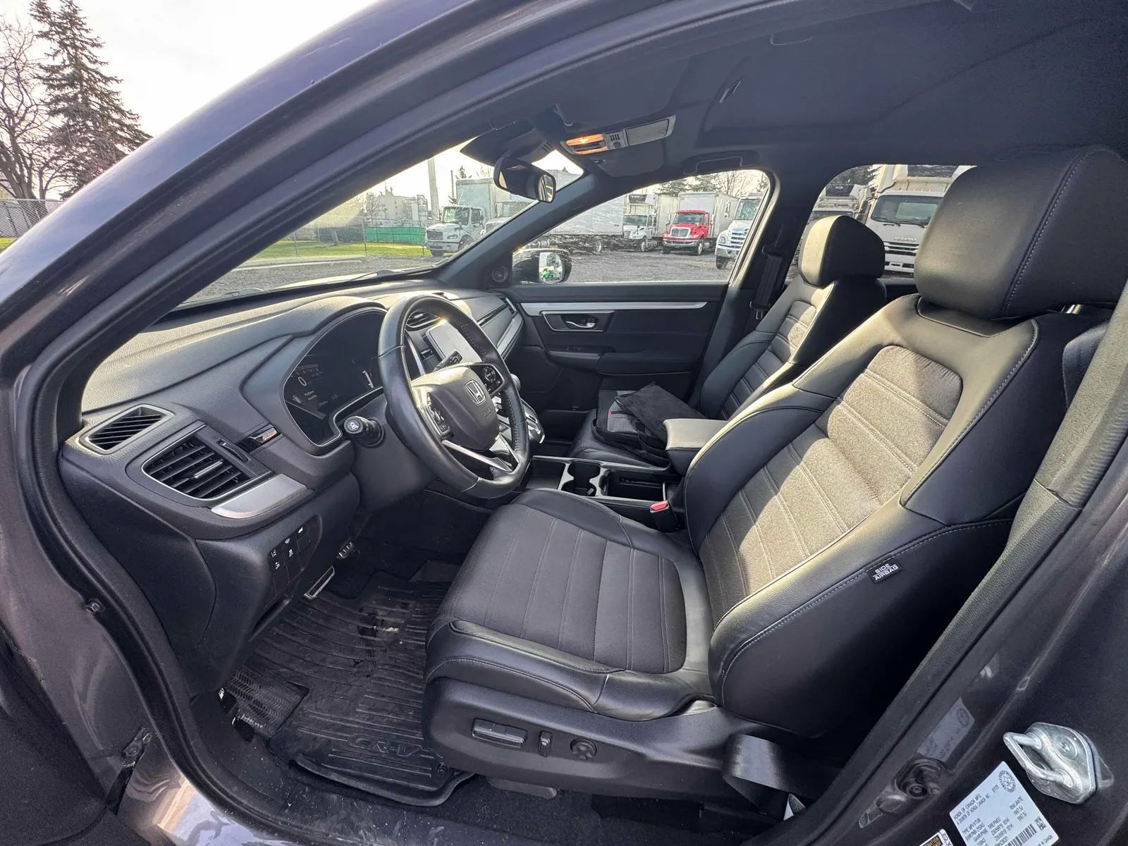 Interior driver side
