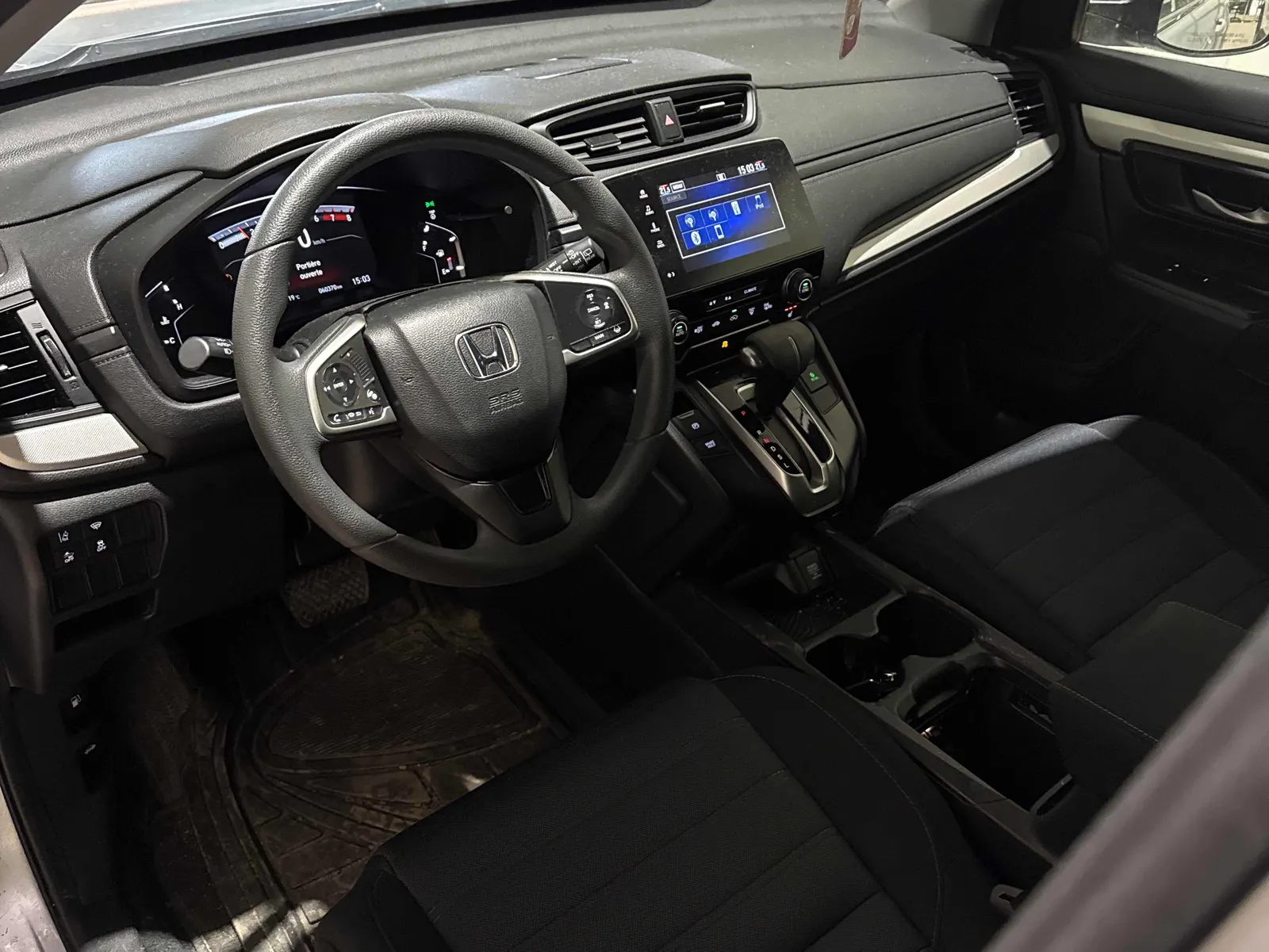 Interior driver side