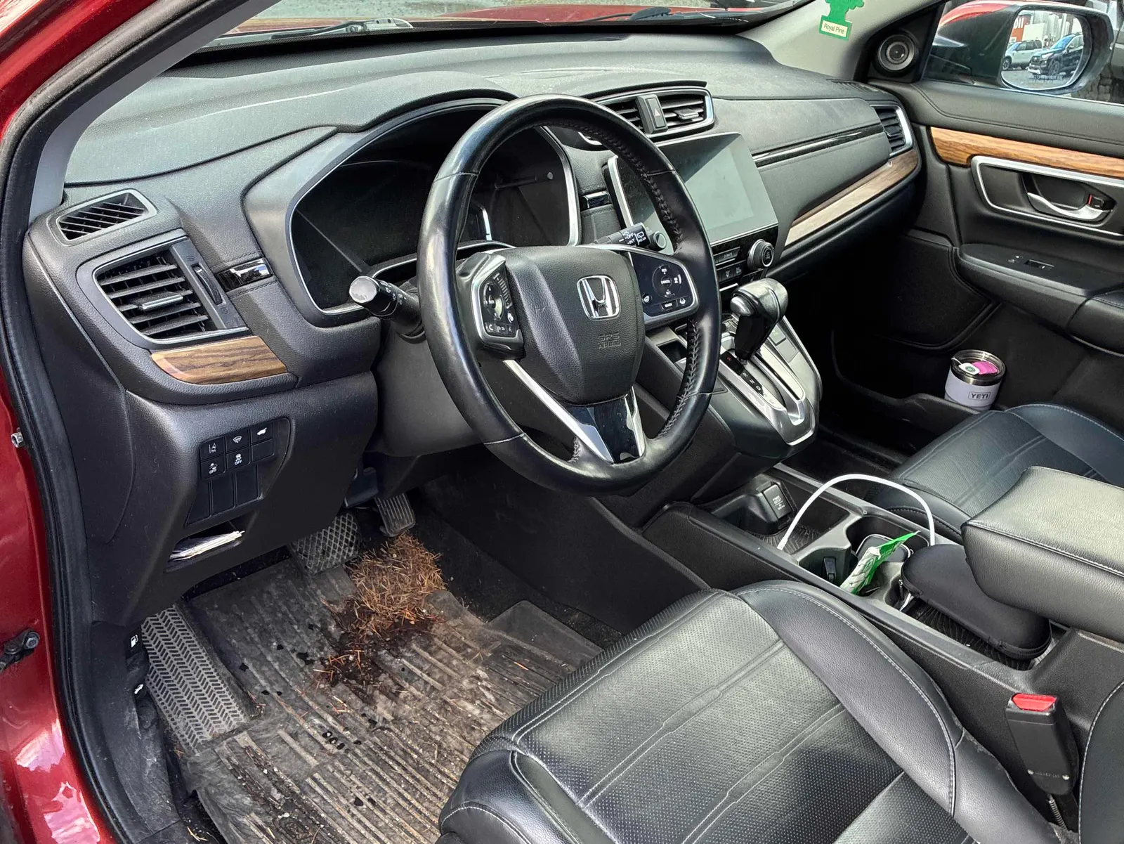 Interior driver side