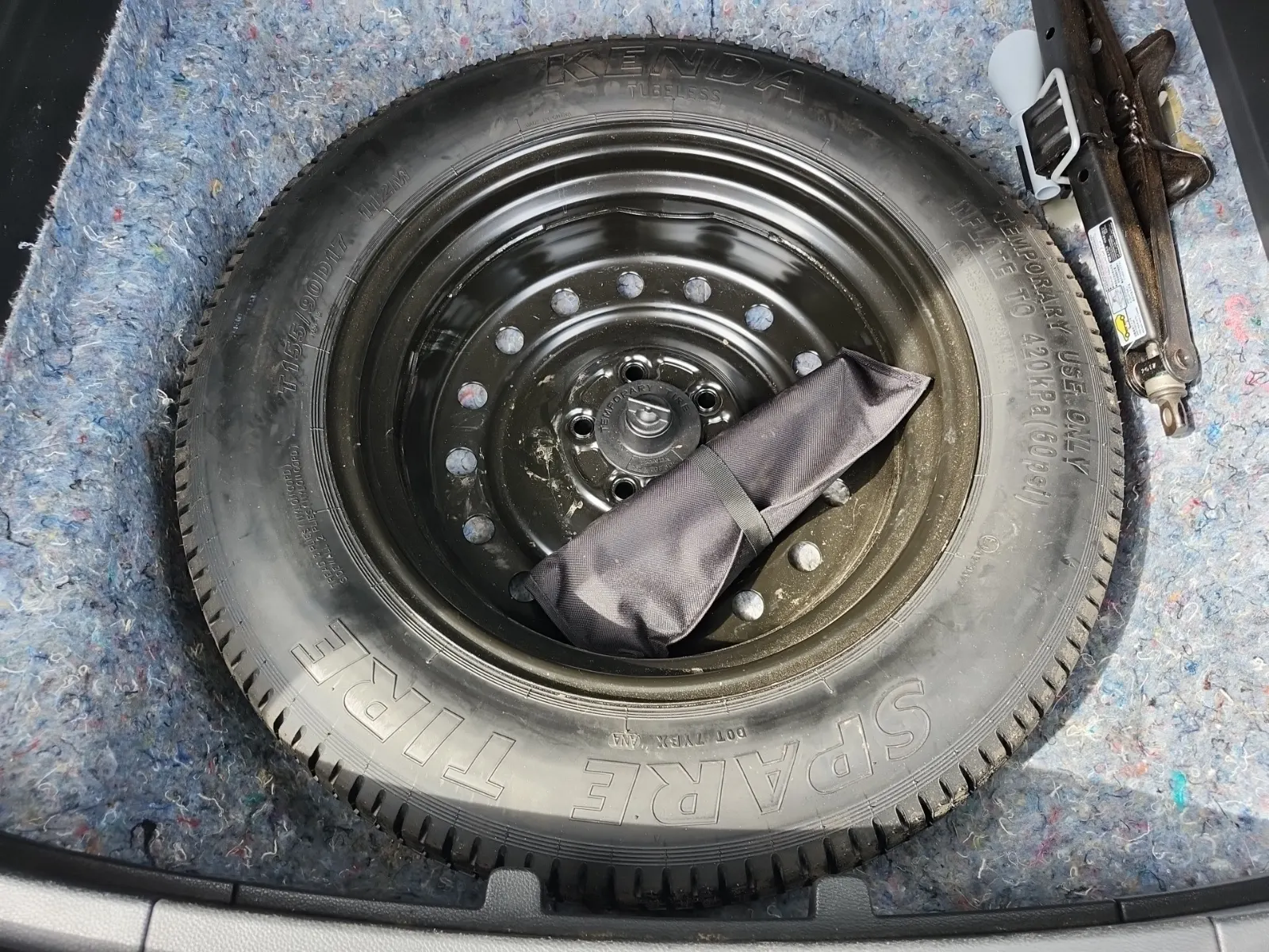 Spare Tire & Wheel Photo